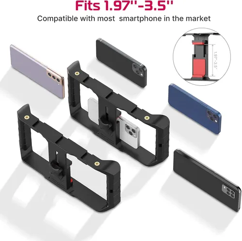 Vista 5 de ULANZI U Rig Pro Smartphone Video Rig + Soporte de abrazadera para cámara ULANZI R094