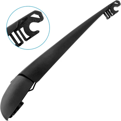 Vista 6 de BOXI Juego de limpiaparabrisas trasero compatible con Jeep Grand Cherokee 2011 2012 2013 2014 2015 2016 2017 68079868AA 68079869AA