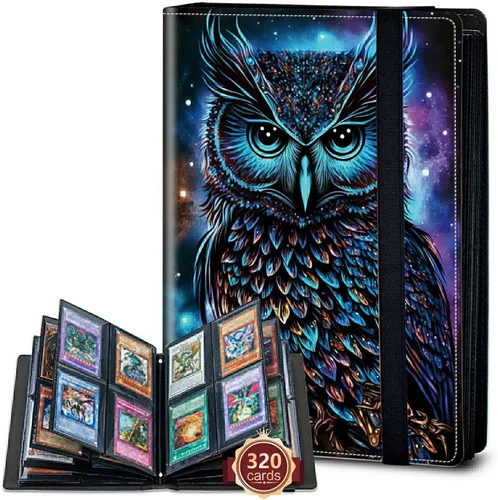 Vista 61 de Rossy Carpeta de tarjetas con 4 bolsillos, carpeta de tarjetas intercambiables, álbum de colección de tarjetas, para 160 tarjetas, carpeta
