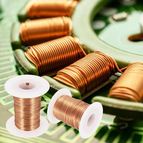 Vista 4 de MECCANIXITY Cable magnético de 14 AWG, cables de cobre esmaltado calibre 14, alambre de bobina magnética de 2 onzas para motor transformador