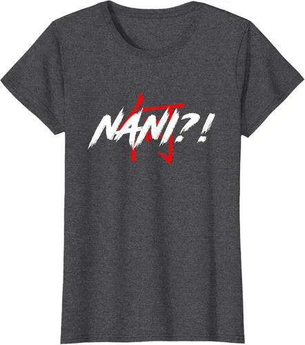 Vista 5 de Nani Meme Anime Japanese Camiseta, Negro, S
