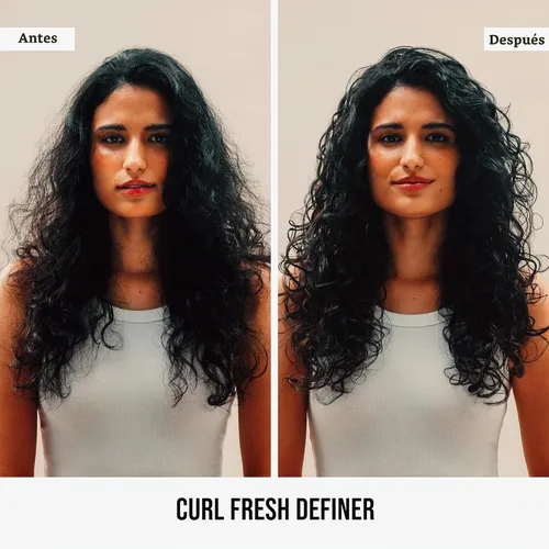 Vista 5 de AG Care CURL FRESH definidor sin silicona suave crema de peinado