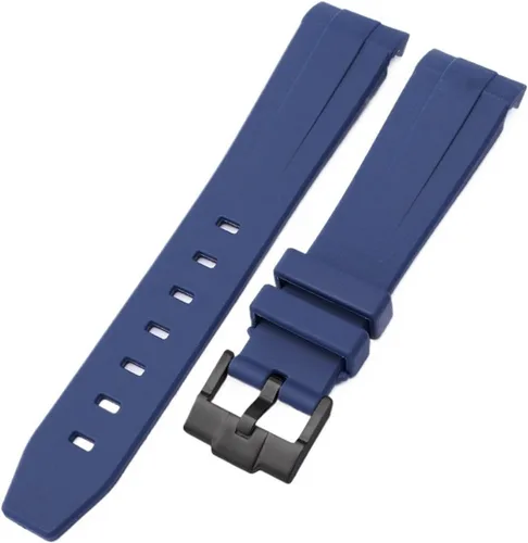Vista 49 de Correa de camuflaje para Omega Moon Curvo Extremo Pulsera de goma de silicona Hombres Mujeres Sport Watch Band Accesorio 0.787 in