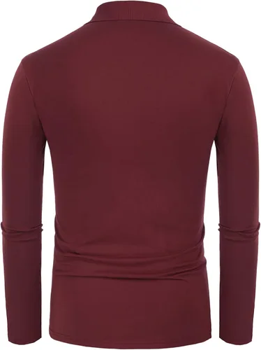 Vista 6 de PJ PAUL JONES Polo de golf a rayas para hombre, ajuste clásico, manga corta