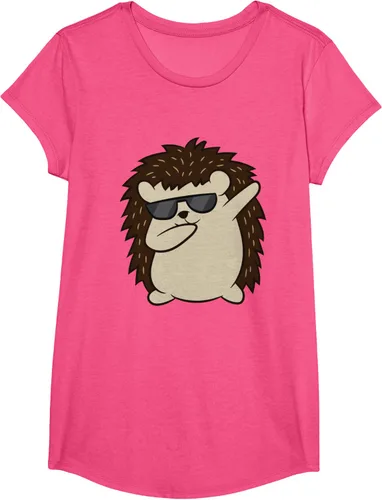 Vista 18 de Dabbing Hedgehog Funny Hedgehog Camiseta S