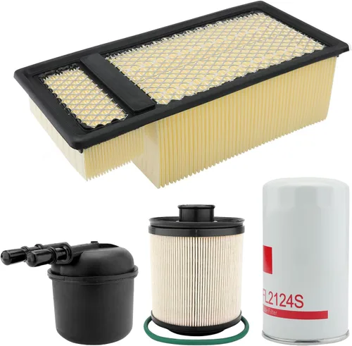 Vista 16 de Separador de agua con filtro de combustible diésel de 6.7 Power-stroke │Reemplazo para motores diésel Ford F250 F350 F450 F550 Super Duty V8
