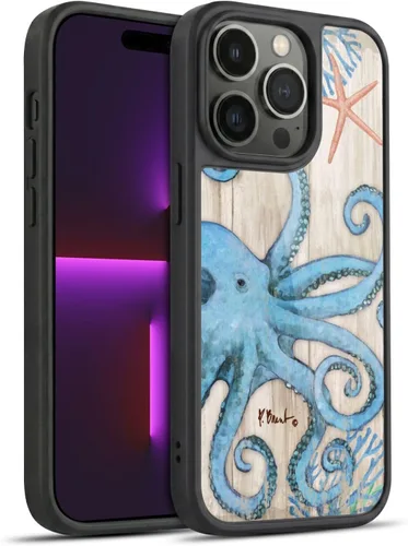 Vista 67 de Head Case Designs Officially Licensed Paul Brent Agate Mermaid Coastal Gel Armor Case [Military Grade Drop Protection] Compatible with Apple iPhone