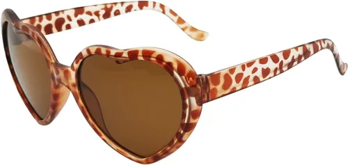 Vista 2 de Gafas de sol en forma de corazón para mujer, gafas de corazón de moda, lindas gafas de sol retro, Taylor Cupid Party