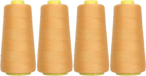 Vista 83 de Threadart Hilo Serger - Costura Poliéster - 2750 Yard Cono 40/2 - Aguamarina Polyester serger thread for overlock sewing, seams and garment