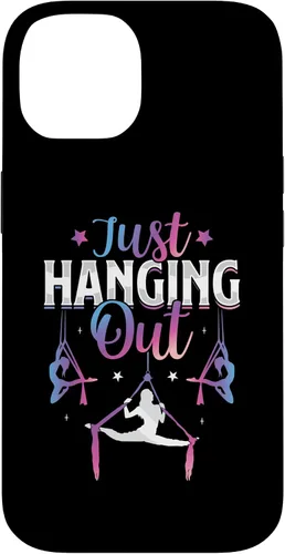 Vista 4 de iPhone 16 Just Hanging Aerialist Aerial Silks Dancer Air Yoga Women Case