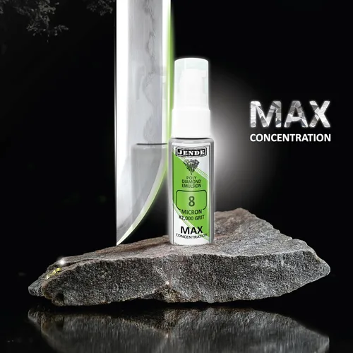 Vista 2 de Jende Cuchillo de diamante polivinílico máximo de 8 micrones emulsión de 0.7 fl oz - Emulsión de nivel superior de diamante en quilates