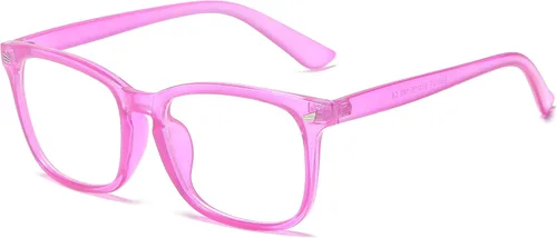Vista 35 de Onrtry Gafas sin receta para hombres y mujeres, lentes transparentes cuadradas
