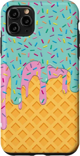 Vista 13 de Ice Cream Cone with Sprinkles Case for iPhone 17