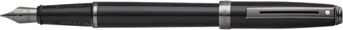 Vista 18 de Sheaffer Prelude - Bolígrafo de laca de ónix negro con tapa de paladio perseguido y ribete chapado en oro de 22 quilates