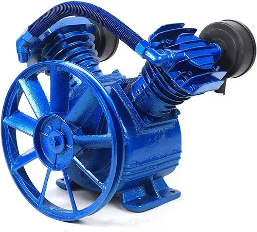 Vista 7 de Cabezal de bomba de compresor de aire de cilindro gemelo de 2.2KW (3HP), reemplazo de la bomba del compresor de aire, 250L/min 115 Psi V