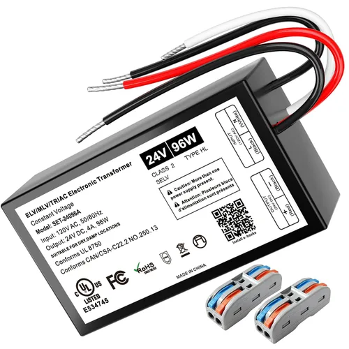 Vista 24 de 2 unids 60 W regulable LED controlador 12 V, Triac/ELV/MLV AC a DC se adapta a Lutron For Leviton Dimmer,Dimmable led Power Supply 60W 12V Class2