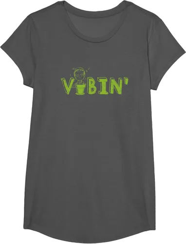 Vista 29 de Marvel Groot Vibin' Headphones Guardians of the Galaxy Camiseta, Negro