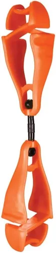 Vista 17 de Ergodyne Squids 3420 Swiveling Glove Clip Holder with Dual Clips