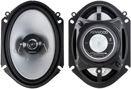 Vista 4 de Kenwood KFC‑C6866S - Altavoces estéreo para coche de 2 vías y 250 vatios de 6 x 8, par