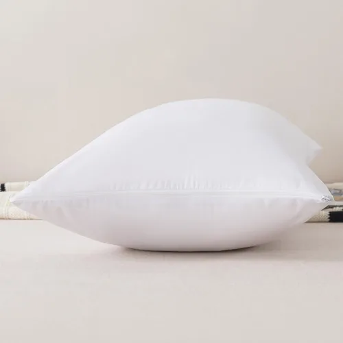 Vista 4 de WhatsBedding Almohada corporal de espuma viscoelástica con funda de algodón transpirable con cremallera, almohada de cuerpo completo para adultos