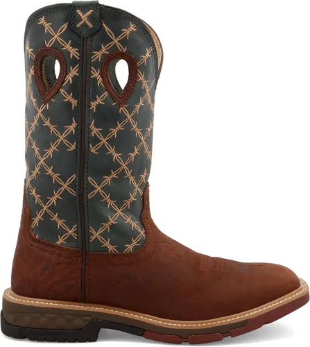 Vista 4 de Twisted X Botas de trabajo occidentales de 12" para hombre
