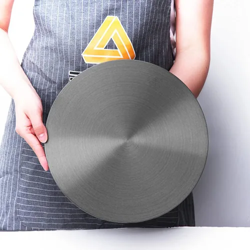 Vista 8 de Difusor de calor para estufa de gas, accesorios de utensilios de cocina, difusor de estufa para protección de ollas, bandeja redonda