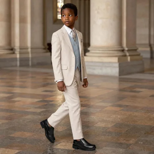 Vista 6 de Bruno Marc Mocasines sin cordones para niños Negro
