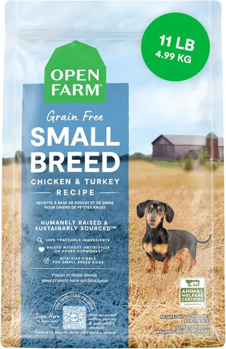 Vista 32 de Open Farm Alimento seco para perros sin granos, croquetas de raza pequeña
