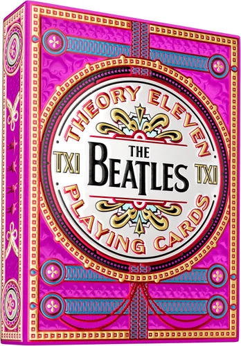 Vista 13 de theory11 Las cartas de juego premium de Los Beatles - Baraja azul, cartas coleccionables oficialmente licenciadas