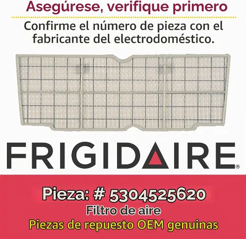 Vista 2 de Frigidaire 5304477071 - Filtro de aire para aire acondicionado.