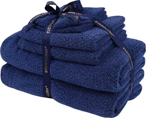 Vista 17 de Everplush Diamond Collection - Toalla de baño extragrande, 1 unidad, súper suave y altamente absorbente, de secado rápido y de gran tamaño, perfecta