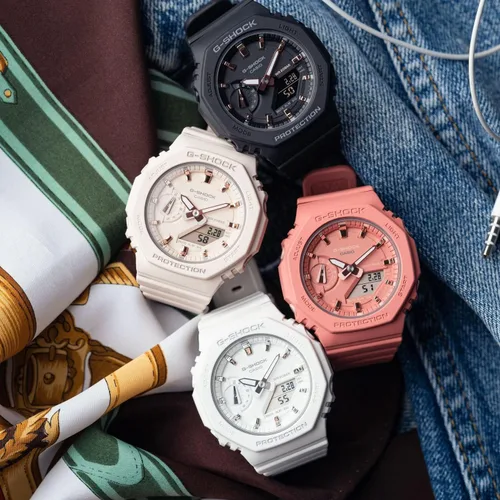 Vista 2 de G-Shock Reloj GMAS2100-4A2 para mujer, rosa, talla única, GMAS
