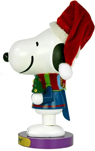 Vista 4 de Peanuts Kurt Adler PN6801L Snoopy Cascanueces de 10 pulgadas