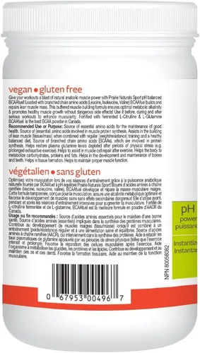 Vista 6 de Prairie Naturals PH Balanced BCAA Combustible, limón lima, 11.2 onzas