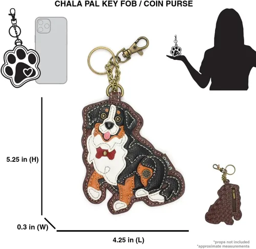 Vista 15 de CHALA Dog Collection - Llavero decorativo para mujer