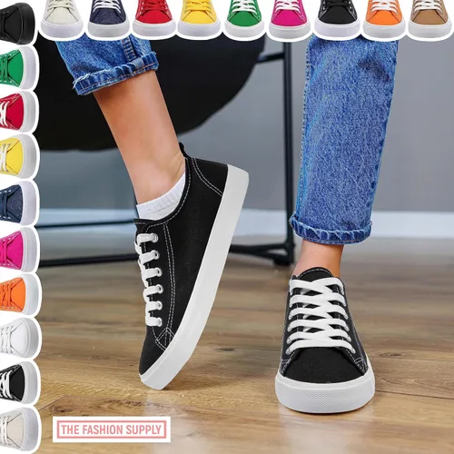 Vista 5 de Zapatillas de deporte para mujer, zapatillas de deporte de moda, tenis para mujer, zapatillas de deporte para mujer, zapatillas de deporte para mujer