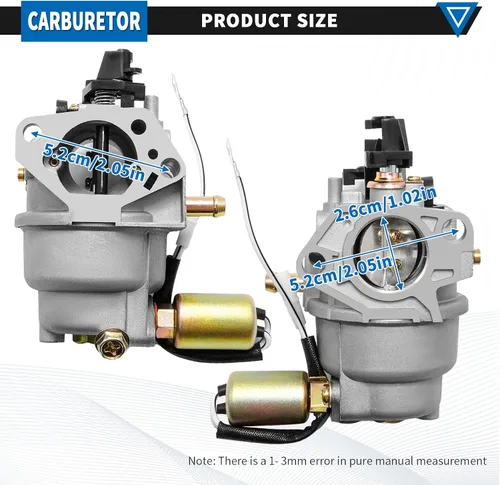 Vista 4 de 951-05149 Carburador de Reemplazo para Cub Cad CC30 CC760ES, Reemplazo para Craftsman T1000 T1200 R1000/Husky LT4200 Cortacésped 4P90HUA 4P90HUB
