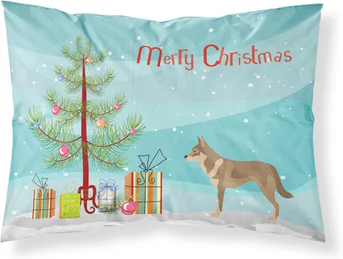 Vista 11 de Caroline's Treasures BB8334PILLOWCASE AIDI Atlas Mountain Dog - Funda de almohada estándar, color azul, ligera, súper suave, de fácil cuidado