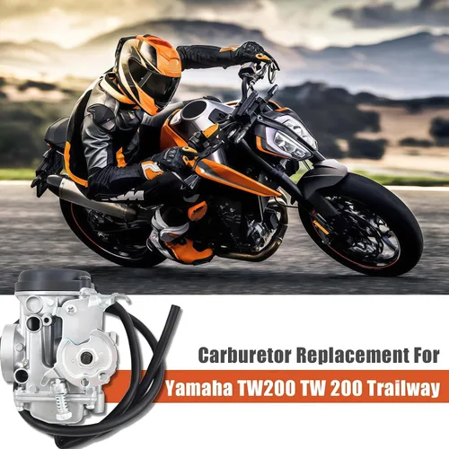 Vista 7 de labwork - Repuesto de carburador plateado para Yamaha TW200 TW 200 Trailway 2001-2017