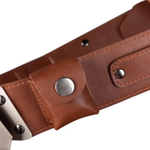 Vista 9 de Han Solo Belt with Buckle Updated Holster PU Prop Cosplay Costume Accessory