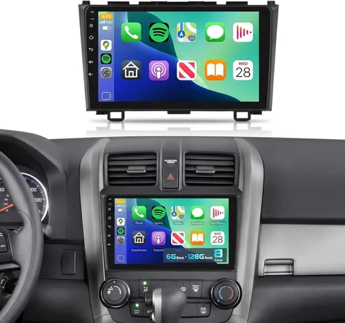 Vista 9 de [2G+64G] Estéreo de coche Android 15 para Honda CRV 2007-2011