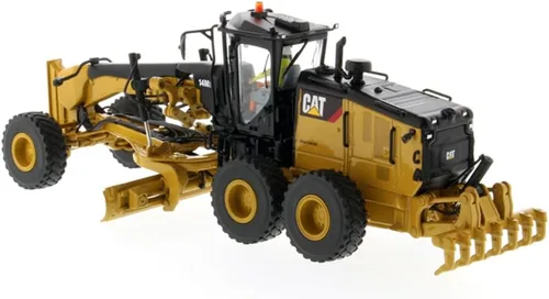 Vista 2 de Diecast Masters 1:50 Caterpillar 14M3 Motoniveladora High Line Series Cat Trucks & Construction Equipment Scale Model Collectible 85545