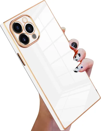Vista 97 de KANGHAR Funda compatible con iPhone 12 de lujo con bonito diseño galvanizado, carcasa de cuerpo completo, antiarañazos, a prueba de golpes, funda
