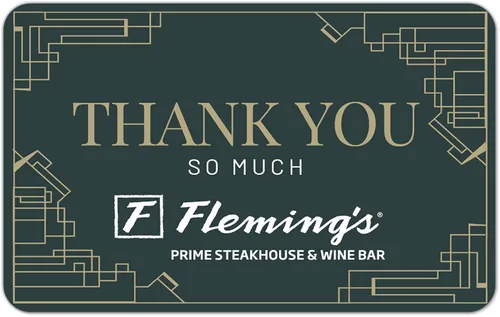 Vista 5 de Tarjeta de regalo electrónica Fleming's Prime Steakhouse & Wine Bar