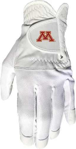 Vista 14 de Guante de golf para mano izquierda de Team Golf NCAA para hombre, para jugadores diestros, talla única, incluye marcador de bola magnético extraíble