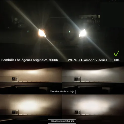 Vista 2 de Bombilla halógena H1 para faros delanteros/luces antiniebla, 12 V, 55 W, blanca, 5000 K, 64150, 12258, repuesto de bombillas para faros delanteros