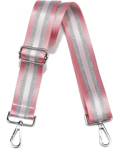 Vista 58 de LVYOUME Correa para bolso, accesorios plateados, correas anchas para bolsa, correa de hombro ajustable para bolsos