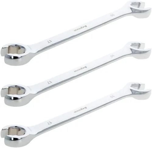 Vista 36 de Utoolmart Llave de tuerca acampanada, 0.236 in x 0.315 in métrica doble extremo abierto, 2 piezas