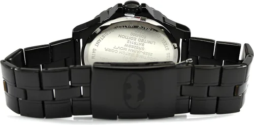 Vista 4 de Batman 75th Year Limited Edition Rotator Mens Stealth Watch (bat5112)