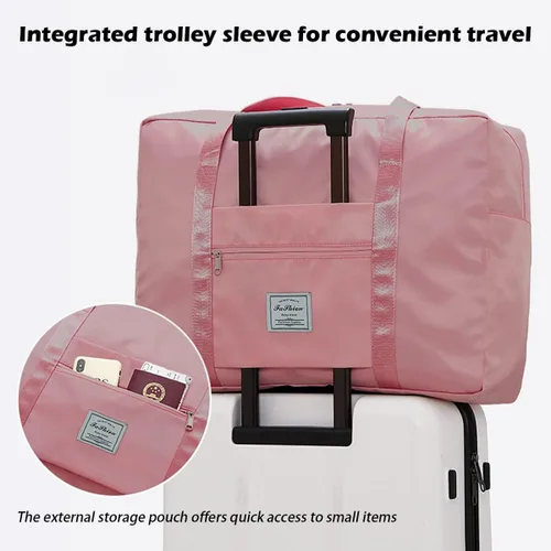 Vista 4 de IMCUZUR Bolsa de viaje para Spirit Airlines, bolsa de artículos personales de 18 x 14 x 8 pulgadas, Frontier Airlines bolsa de equipaje de mano